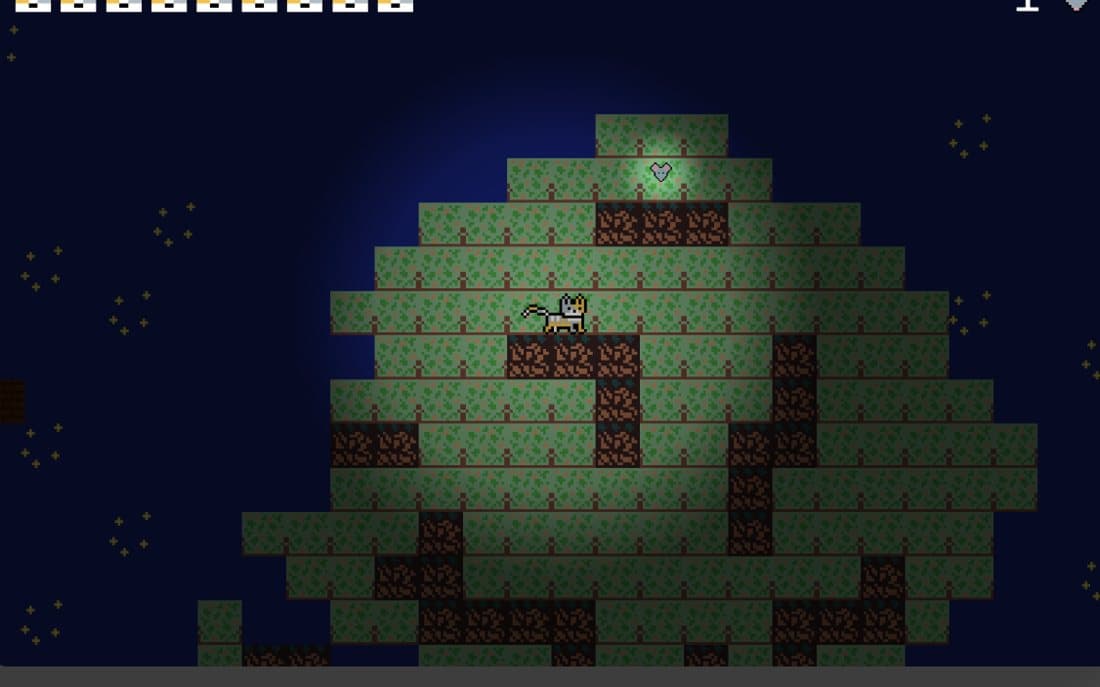 Tower of Gato platformer level